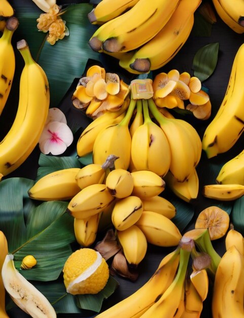 Banane à l'intérieur