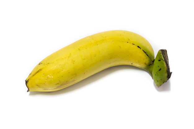 Banane isolé sur blanc