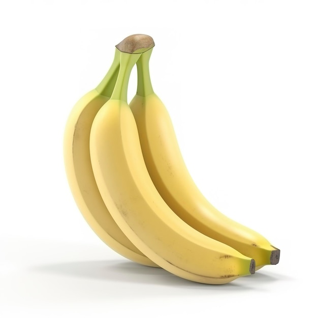 banane isolé sur fond blanc