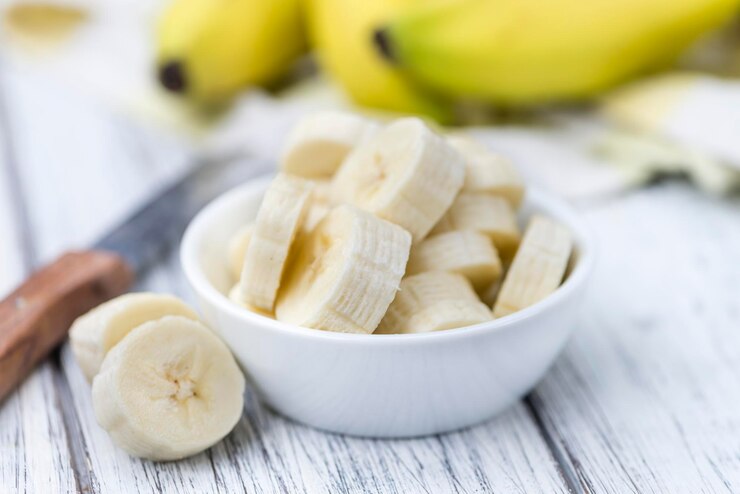 Photo bananes hachées
