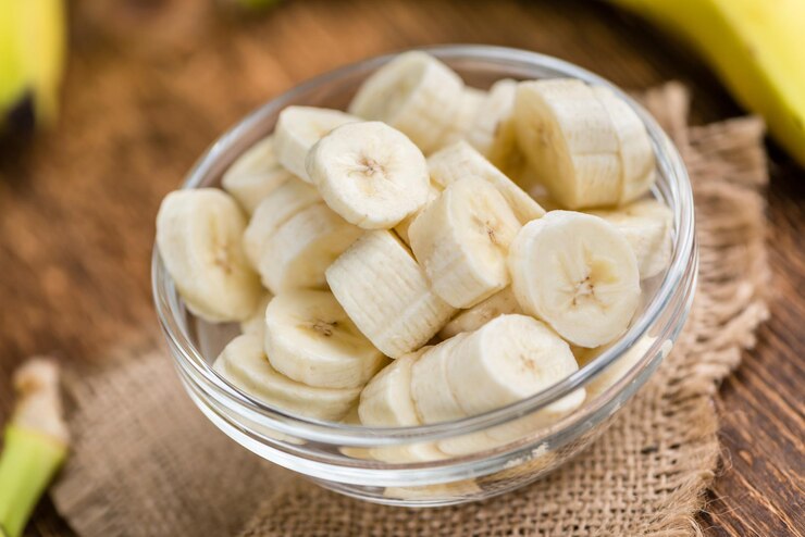 Photo bananes hachées