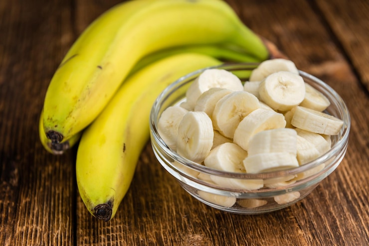 Photo bananes hachées