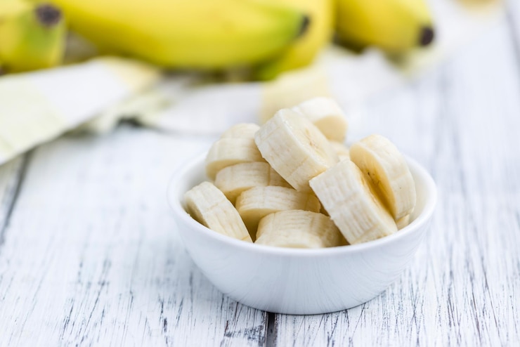 Photo bananes hachées
