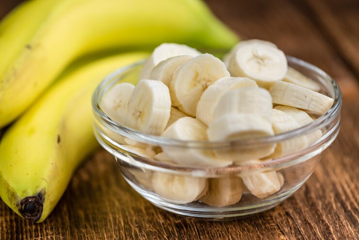 Photo bananes hachées