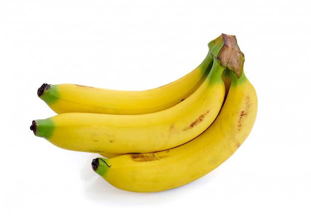 Bananes isolées