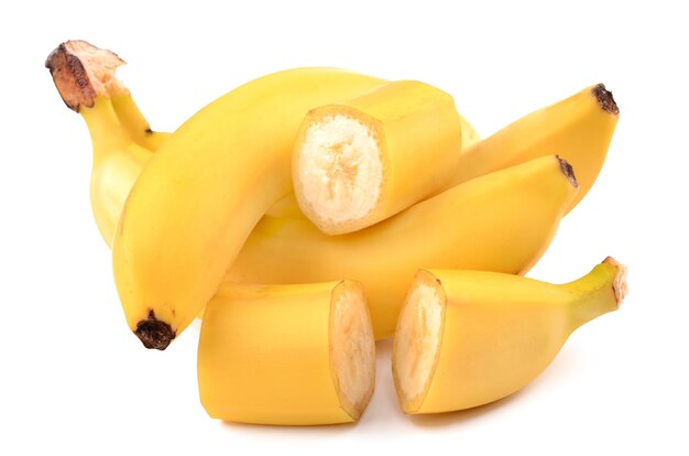 Bananes isolés sur blanc