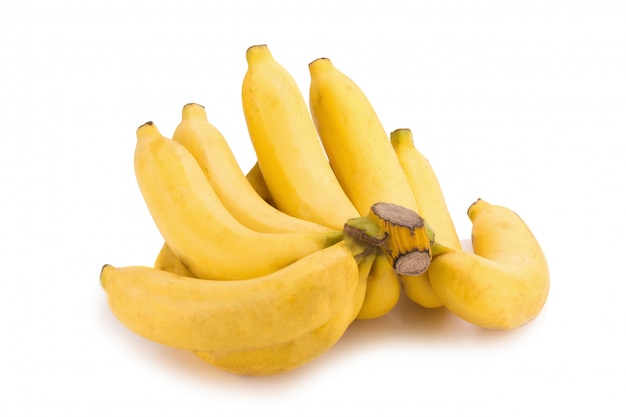 Bananes isolés sur fond blanc