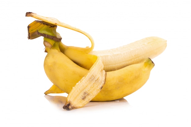 Bananes isolés sur fond blanc
