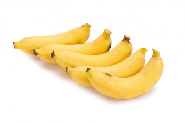 Bananes isolés sur fond blanc