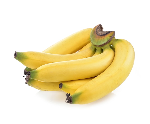 Bananes isolés sur fond blanc