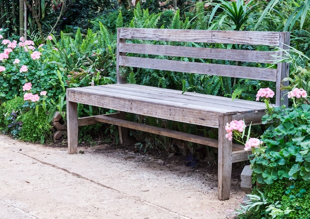 Banc en bois