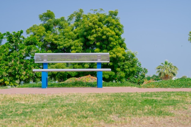 Banc dans le parc