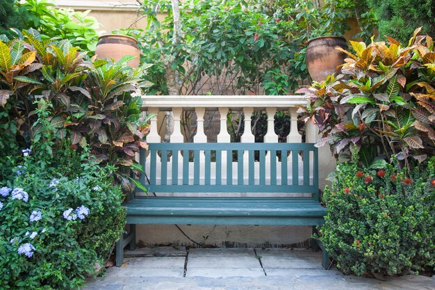 Banc de jardin