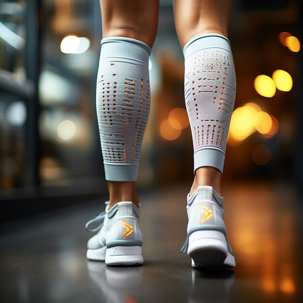 Photo bandage sportif pour les jambes et les genoux