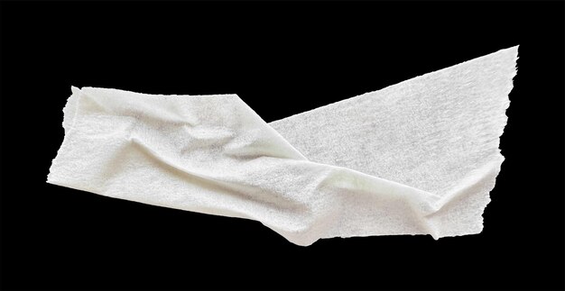 Bande adhésive de masquage en papier déchiré beige