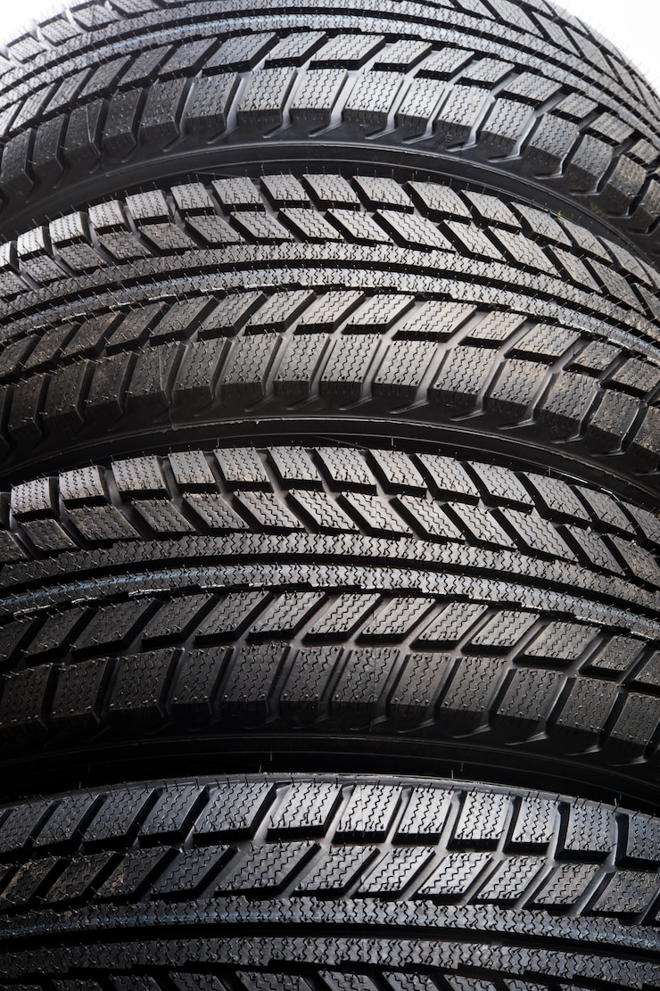 Photo bande de roulement de pneu en caoutchouc de voiture