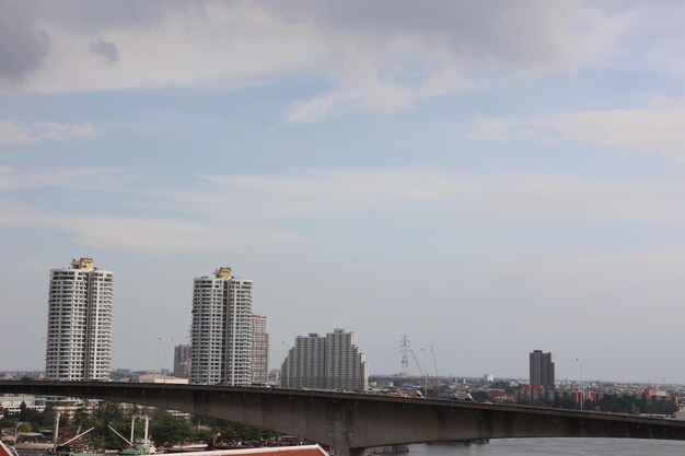 Photo bangkok est la capitale et la plus grande ville de thaïlande.