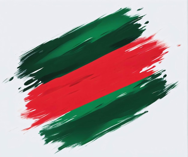 Bangladesh drapeau brosse texture illustration art