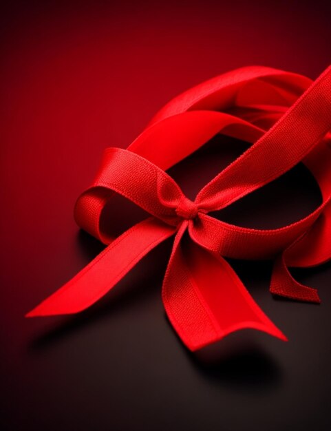 bannière de la journée mondiale du sida hd ruban rouge aides