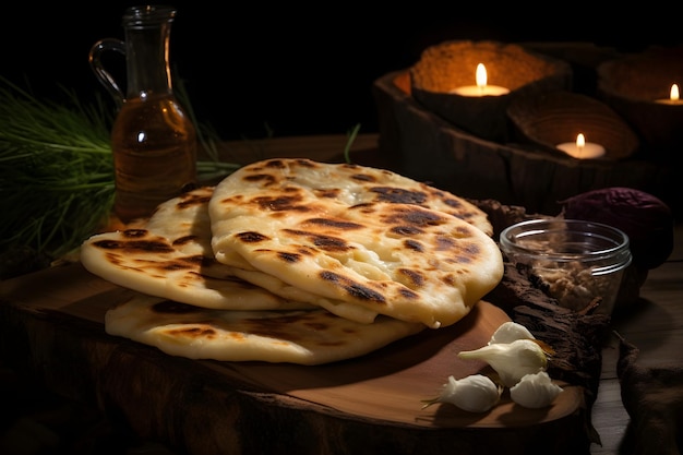 Photo bannock, un pain plat autochtone canadien polyvalent