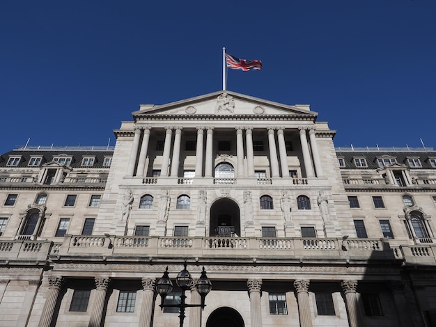 Banque d'Angleterre à Londres