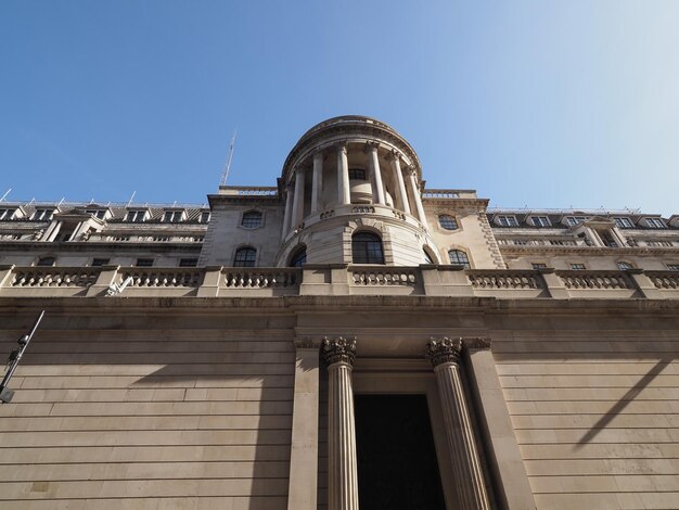 Banque d'Angleterre à Londres