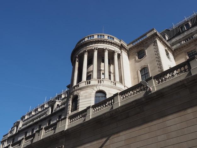 Banque d'Angleterre à Londres