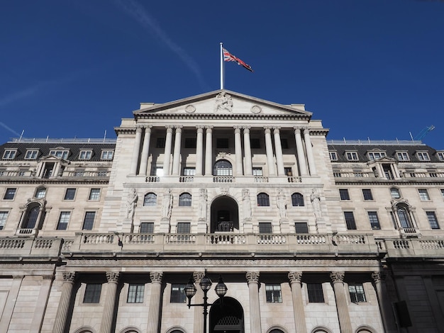 Banque d'Angleterre à Londres