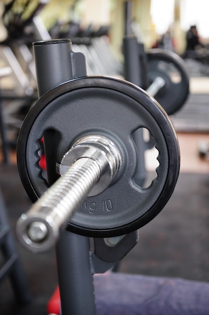 Barbell prêt à l&#39;entraînement