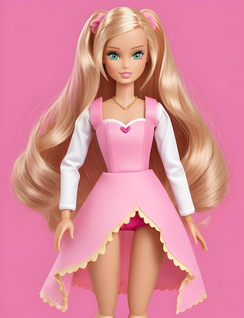 BARBIE CHEVEUX BLONDE FILLE