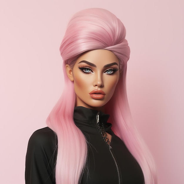 barbie rose