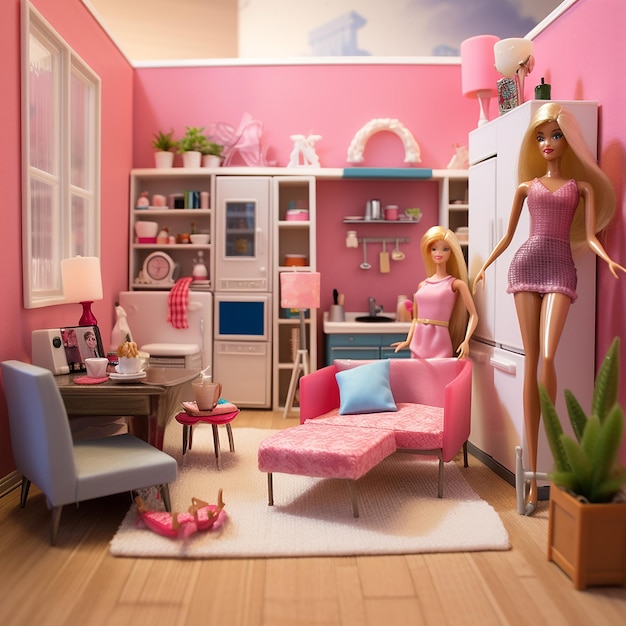 Barbie's Bonus Wonderland Libérez votre créativité dans la salle extraordinaire