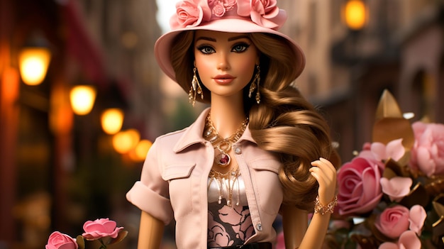 Barbie tenue tendance Barbie mignonne