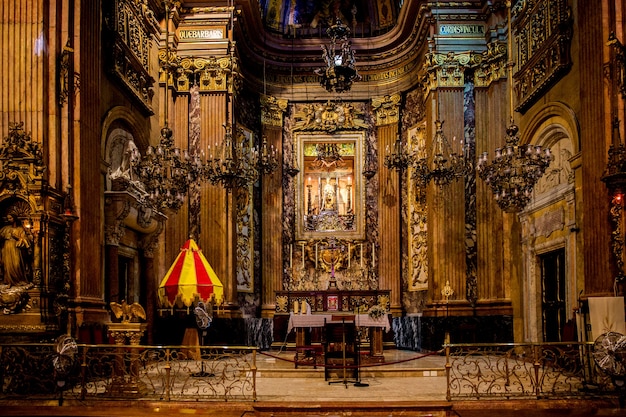 Barcelone, Catalogne, Espagne, le 22 septembre 2019. Superbe intérieur de la cathédrale de Barcelone.