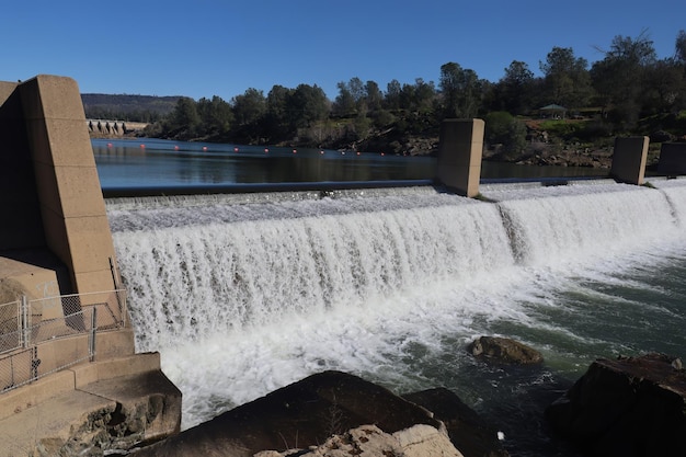 Barrage d'Oroville en Californie