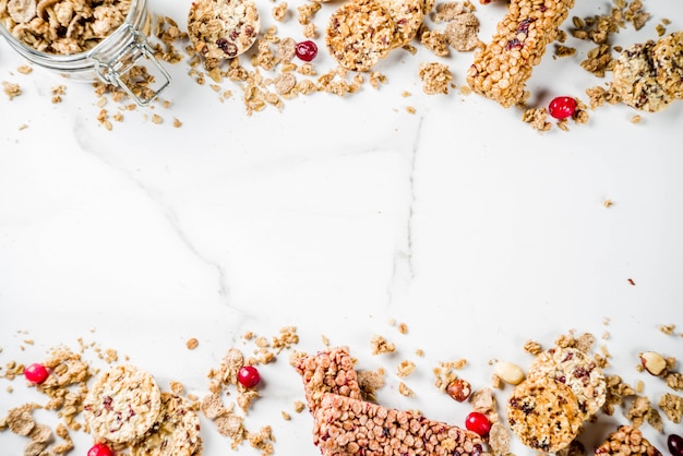 Barre muesli céréales granola