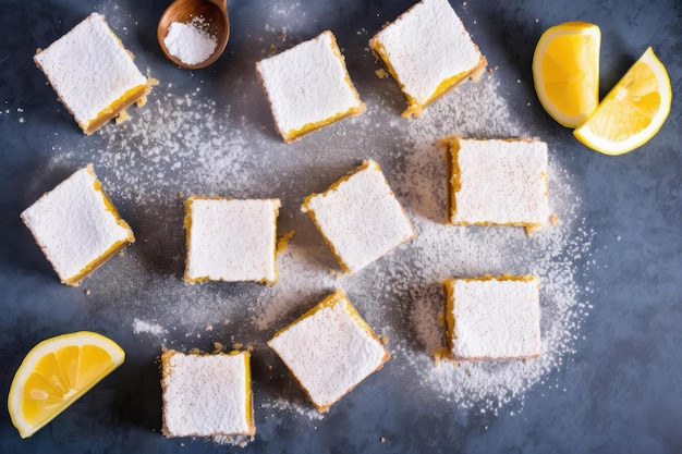 Barres au citron piquantes Tarte parfaitement sucrée