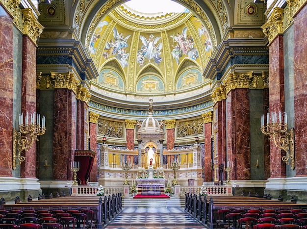 Photo basilique saint-étienne de budapest