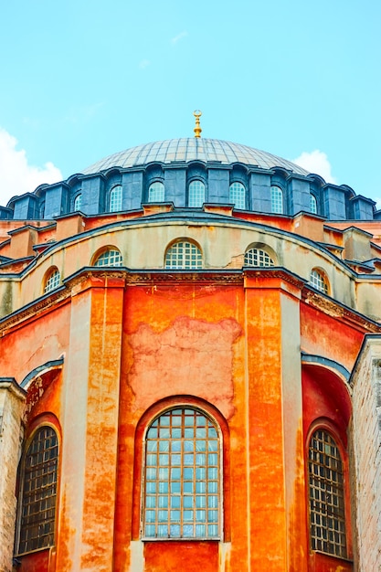 La Basilique Sainte-sophie à Istanbul En Gros Plan, Turquie