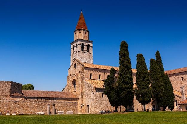 Basilique de Santa Maria Assunta à Aquileia Udine Italie Basilique patriarcale d'Aquileia construite au 11ème siècle Vue chrétienne importante de l'Empire romain