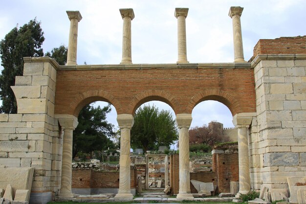 Basilique de St John Selcuk Izmir Turquie