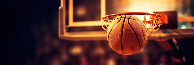 Photo basket-ball dans l'arène