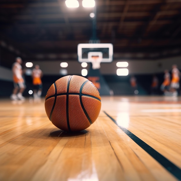 Basket-ball dans l'arène