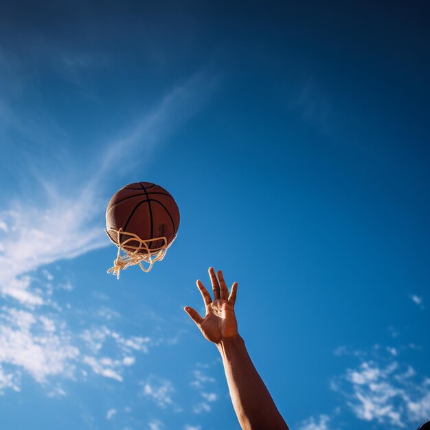 Basket et sports papier peint HD 8K Image photographique en stock