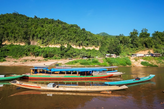 Bateau au Laos