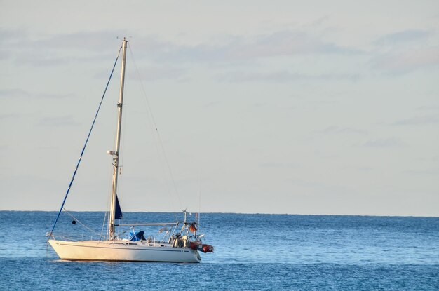 Bateau dans l'océan