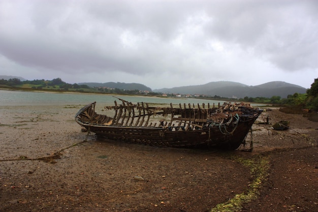 Bateau détruit