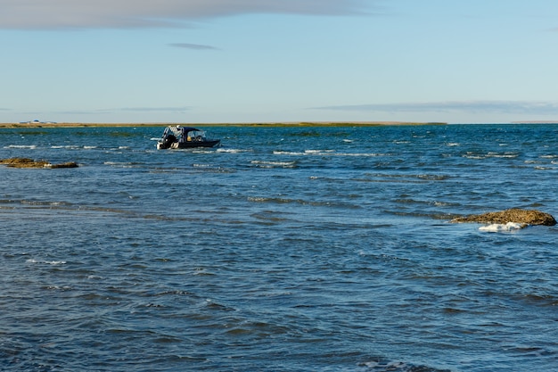 Photo bateau sur le lac