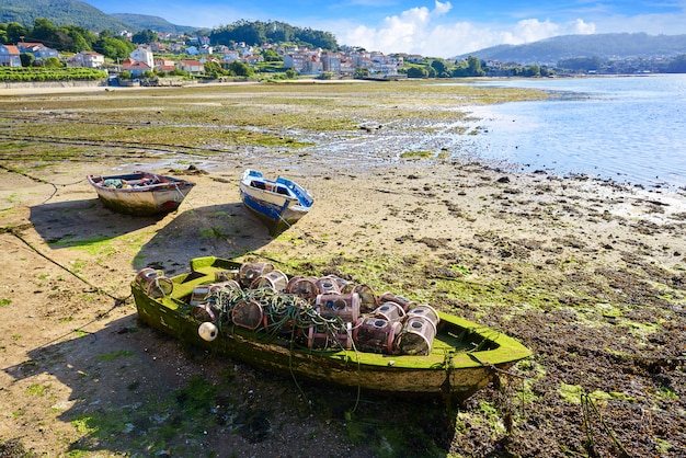 Bateau de pêche Combarro à Pontevedra