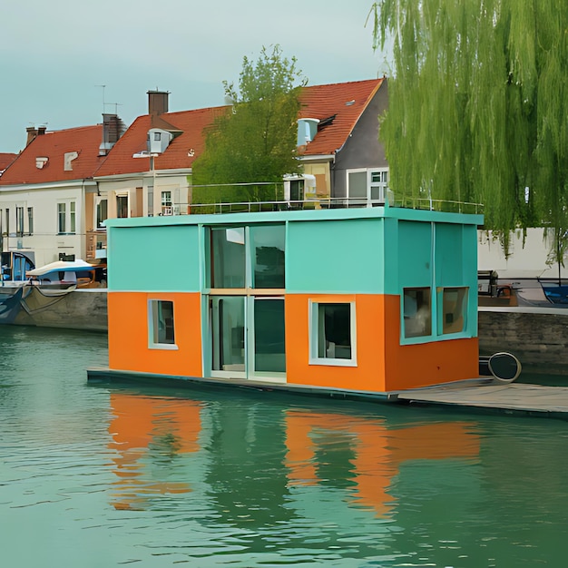 un bateau qui a le mot " quote " sur le côté